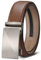 ITIEZY Ceinture Homme Cuir, Ceinture Automatique à Cliquet Sans Trou 35 mm pour Costume et Jeans, Taille Réglable