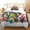 QRWEW Toy Story Bettbezug Bettwäsche Set Kinderbettwäsche-Set Reißverschluss Mit Kissenbezügen Betten Set Für Jugendliche Kinder Schlafzimmer Single（135x200cm）