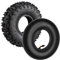 HJIYRE 4.10-4 410-4 4.10/3.50-4 Camera d'Aria + Pneumatico for motozappa da Giardino spazzaneve Tosaerba Carrello a Mano carriola Go Cart Kid Nero 424041