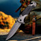 Taschenmesser für Outdoor & Survival Taschenmesser mit Glasbrecher, Gurtschneider Jagdmesser Messer Outdoo Camping MAQ2083B