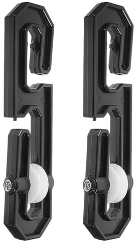 Ciieeo Clothes Line Splitter Pulley Kit with Aluminum Plastic Wheels Space-Saving Clothesline Spreader for Indoor and Outdoor Laundry Rope Separator for Long Clotheslines