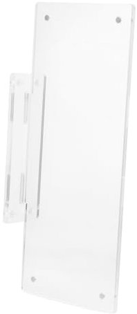 TOGEVAL Wall Mounted Acrylic Office Sign Replaceable Card System Für Bürotüren Klare Acryl-türschilder Einfach Zu Montieren Robust Und Leicht Zu Reinigen Für Bürodekoration