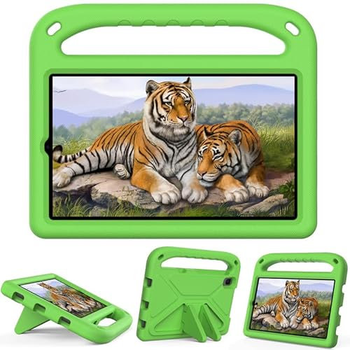 Étui de protection pour tablette Huawei MatePad T8 8 2020, résistant aux chocs, en mousse EVA légère, poignée avec support, vert