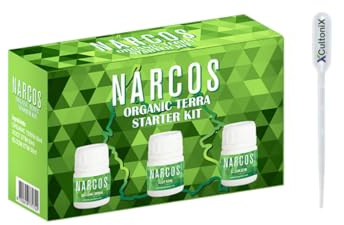 Cultonix - NARCOS Dünger Set Starterkit XS Organic Terra (3x50ml)