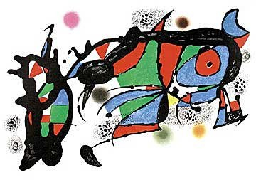 Joan Miró Poster/Kunstdruck Obra de Joan Miro 100 x 70 cm