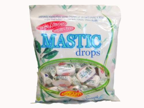 Bonbons à la grecque sans sucre Mastic Drops 150g