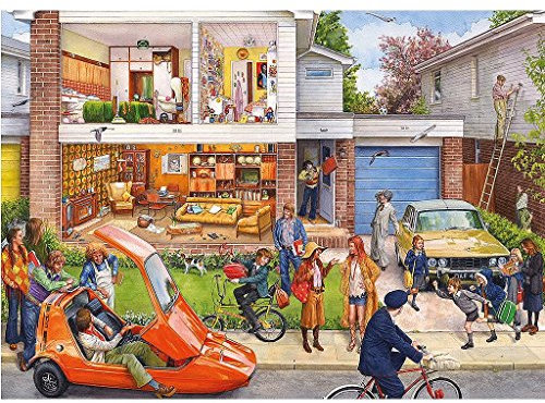 Gibsons Memory Lane Our House 1970s Jigsaw Puzzle (1000-Piece)