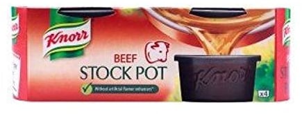 Knorr Stock Pots Gel Beef 4 S - 4 - Pack of 8