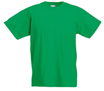 Fruit of the Loom Childrens/Kids Original Short Sleeve T-Shirt (5-6 Years) (Kelly Green)