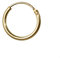 NKlaus 585er 14 Karat echt GOLD Einzel HERREN Klappcreole Ohrring Ohrschmuck Ohrhänger 11 mm 1753