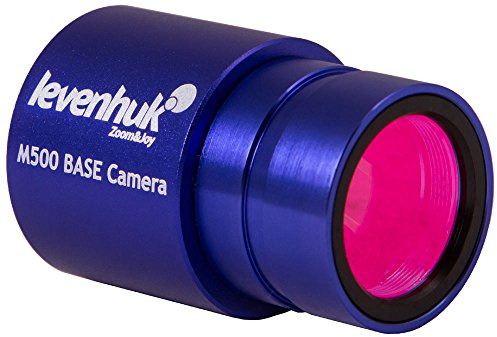 Levenhuk M500 Base Digitale Mikroskopkamera 5MP mit USB Anschluss | Foto & Video, Livebild am PC, Für 23,2mm Okulartuben, Windows, Mac und Linux, für Unterricht, Forschung und Dokumentation