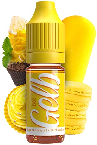 Belissia Lebensmittelfarbe Gelb - 10ml flüssig & hochkonzentriert - Lebensmittelechte Speisefarbe zum Backen, Kochen, Fondant & DIY - vegan, stark färbend, geschmacksneutral