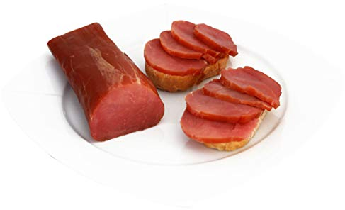 Räucherlende | Feinschmecker Schinken fettarm | Lende geräuchert | Gourmetschinken | Weihnachten Wurstspezialität ca. 200g