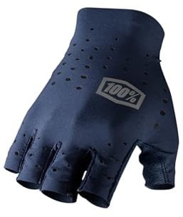 BEEK Herren Sling Short Half Finger Outdoor Sports Gloves Blue M, Marineblau