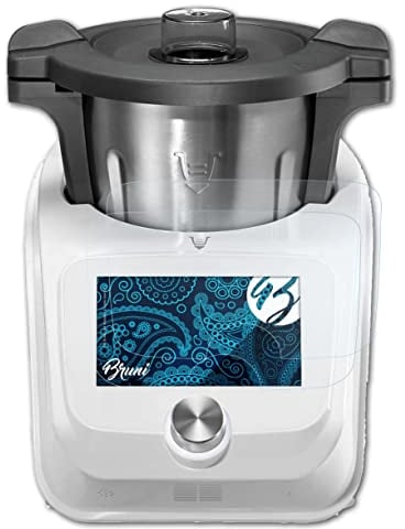 Bruni Schutzfolie kompatibel mit Silvercrest Monsieur Cuisine connect Folie, glasklare Displayschutzfolie (2X)