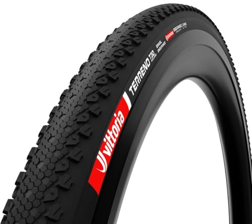Vittoria Terreno T30 Fine Loose Gravel Endurance Faltreifen Fahrradreifen, Black/Black, 28 x 1.60