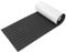 EVA Deck Foam, Marine Boat Flooring EVA Foam 240 x 60cm Non‑Slip Yacht Deck Motorhome Sheet Mat Self Adhesive(Dark Grey + Black)