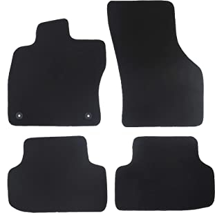 Fußmatten passend für Hyundai i20 Typ BC3, BI3 (Baujahr 2020-2024), Hit schwarz | 4-TLG | Umrandung rot