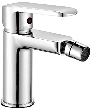 Inbagno Rubinetto Miscelatore Bidet, piletta Inclusa, in Ottone Cromato, Serie Dalila (Rubinetto Bidet)