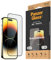 PanzerGlass™ Clear Glass screen protector for iPhone 14 Pro - Ultra-Wide Fit tempered glass screen protector with anti-fingerprint coating and mounting aid for easy installation