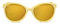 Suavinex, Gafas de Sol para Niños de 3 a 8 Años, Polarizadas, con Filtro UV 400, 100% Protección Rayos UVA y UVB, con Funda y Cinta de Sujeción Incluidas, Muy Flexibles y Ligeras, Color Pineapple