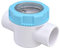 Clapet Anti-Retour Filtre de Piscine Tuyauterie PVC 2 Voies Contrôleur Raccord de Vanne pour Vannes de Filtre de Piscine 50Mm