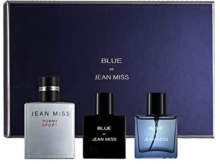 Parfüm Set für Herren, Eau de Toilette für Männer, 3 teiliges 30ml Herrenparfüm Set erfrischendes langanhaltendes leichtes Duft Parfüm Geschenkset für Herren Weihnachtsgeburtstag