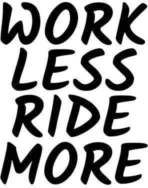 Wrench Monkey Work Less Ride More | MTB Downhill Enduro Aufkleber | BMX Motocross | Mountainbiking | Dh Xc Dirt Jump Park DJ E Bike Gravel Fat Bike Trials