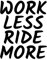 Wrench Monkey Work Less Ride More | MTB Downhill Enduro Aufkleber | BMX Motocross | Mountainbiking | Dh Xc Dirt Jump Park DJ E Bike Gravel Fat Bike Trials