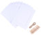 Warmhm Kreatives DIY-Bastelset 10-teiliger Papierrahmen 13x18 Für Fotos Inklusive Aufhängeschnur Und Clips Bilderrahmen Für Individuelle Heimdekoration Weiß 18 3 x 13 4 Cm