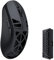 Keychron M3 Optische Mini-Maus, kabellos, 2,4 GHz/Bluetooth 5.1/kabelgebunden, PixArt PAW 3395 Sensor, 4000 Hz Abfragerate, 64 g leichte, programmierbare Makro-Taste für Windows/Mac, Black Metal