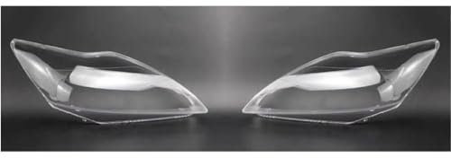 YHQKJ Auto Scheinwerferglas für Ford Focus 2009 2010 2011, Frontscheinwerfer Objektivabdeckung Scheinwerferabdeckung Lampenschirm Lampshade Klare Gehäuse