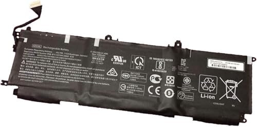 AD03XL HSTNN-DB8D 921409-2C1 921439-855 921409-271 ADO3XL Laptop Battery Replacement for HP Envy 13-AD000 13-AD002NG 13-AD101TX 13-AD104TX 13-AD108TX 13-AD109TX Series (11.55V 51.4Wh 4450mAh)