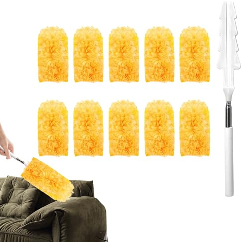 Plumeau pour le nettoyage | Brosse antistatique pour bibliothèque, voiture, lampe électronique, vase, plafond, sol, meubles, mur