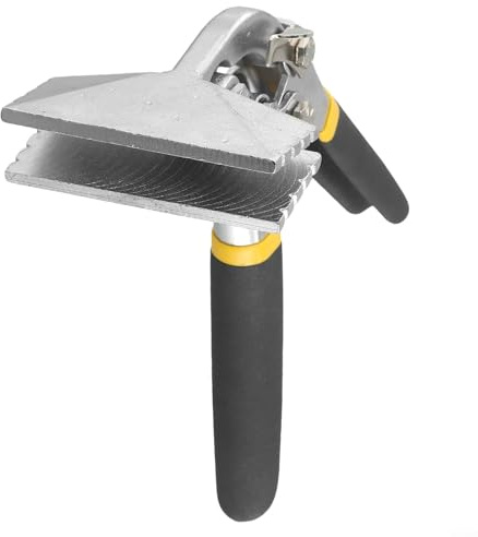 Jonikuper Blechbiegezange für gerade und Ellenbogenhandhabung, 75 mm und 150 mm Backenbreite, Handnaht-Crimpzange mit rutschfestem Griff für leichten Stahl (B)