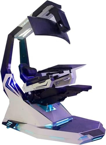 Hlixzoy A Fully Functional Zero-Gravity Computer Cockpit, Capable of Sitting, Reclining, And Standing; A Computer Cockpit Chair; An Executive Office Chair