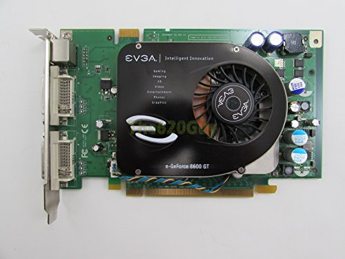 EVGA 256-P2-N751-TR Carte Graphique GeForce 8600 GT GDDR3, 128 Bits, 700 MHz, 2560 x 1600 Pixels, PCI Express x16