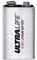 Ultralife Lithium battery type CR9 V 9-Volt Battery, Lithium, 9 V