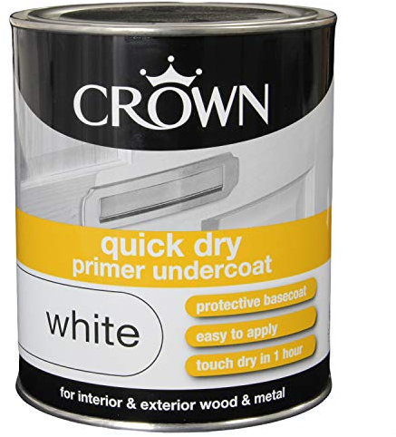 Crown Retail QD Undercoat White 0.75 L