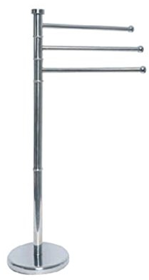 King Collection P1592246 Lampadaire Porte Serviettes 3 Bras, Ø 23 X 88H