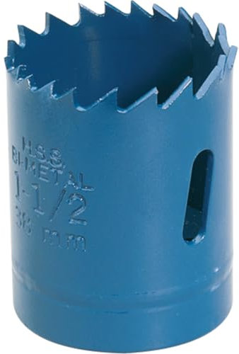 Draper 41076 Expert HSS Bi-Metal Holesaw Blade, 38mm, Blue