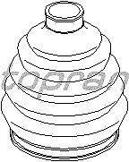 TOPRAN 109 411 Achsmanschette Vorne Links Rechts Kompatibel mit VW POLO 9N 109 411 001 6Q0407285