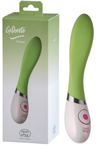 MINDS OF LOVE Gilberto Vibrator in grün-weiß