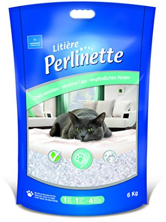 Litière Perlinette Micro-Granules Sac de 6 kg chats, chatons et NAC/DEMAVIC