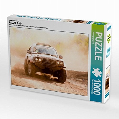 CALVENDO Puzzle Toyota HDJ 80 Rallye Raid 1000 Teile Puzzle quer | 1000 Teile Lege-Größe 64 x 48 cm Foto-Puzzle für glückliche Stunden