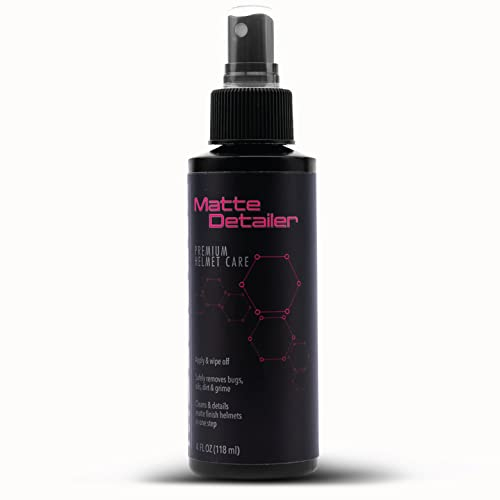 Molecule Matt Helmet Detailer Cleaner 118ml Spray for Matt Finish Helmets
