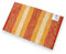 SpazioTessile Tappeto Stuoia Cucina Multiuso 100% Cotone Indiano Sfumato 6 Misure 6 Colori CH (Arancio, 50x80)
