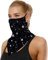 Youning Dreieckschal Halstuch Mundschutz 3D Druck Unisex Design für Damen Herren Multifunktionstuch Mundschutz Weihnachten Weihnachtsmann Schneemann Bandana Kopftuch