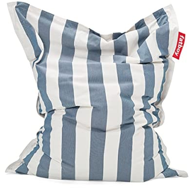 Fatboy® The Original Outdoor Sitzsack | Bean Bag/Kissen/Sessel XXL Classic Outdoor | Ozeanblau | 180 x 140 cm