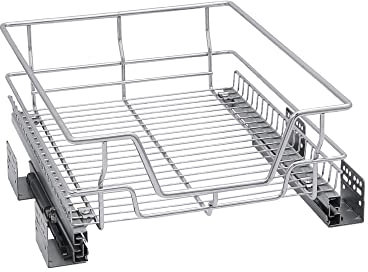 Kitchen Cabinet Soft Close Runners Pull out Wire Basket for 300 or 1000 mm Units (for 450mm unit)